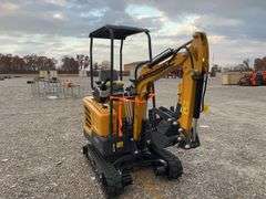 Unused AGT MX20R Mini Excavator, Pilot Controls, 17” Bucket, Manual Thumb, 43” Push Blade, 7” Rubber Tracks, Auxiliary Hydraulics, 739cc/23HP Engine