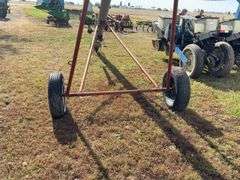 Hutchinson 32’ Long x 8” Dia.  Grain Auger, 540 PTO, Tires Hold Air,