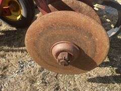 Sunflower Trash Mulcher/ Disc Chisel Plow, Model 1211-11, 11’ Wide, 19” Blades, Blades Are In Good/Fair Condition, Knives in Good Condition,  Uniroyal Tires 9.5L-15SL in Fair Condition (Cracks), Cylinders Rebuilt 2-3 Years Ago, Good Bearings
