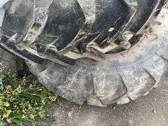 (2) Michelin 18.4R38 Tires 90% Tread on 10 Bolt Dual Rims