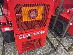 Unused AGT Industrial Wheel Loader, Model SDA-140W, 15 Hp Gas Engine, Quick Tach Material Bucket (43”), Canopy needs to be Installed, Headlights, Hydraulic Hookups,