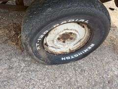 Dodge Prospector 8’ Pick Up Bed Trailer, Tires are Flat, Rims are Rusted Out, Bed has Surface Rust, Pin Hutch,  NO TITLE