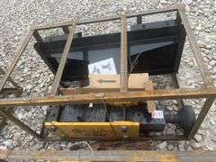 Unused AGT Hydraulic Hammer, Model PD680-PZ, 500-900 Blows Per Minute, 680ft lbs, 40-70 Working Flow Rate, 200mm Chisel Diameter, Universal Plate