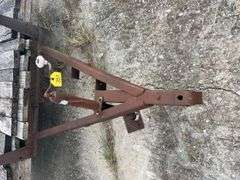 Shop Built Trailer 14’ Long by 94” Wide, Single Axle, Tongue Pull, Jack Does Not Work, Wood Floor In Fair Condition, NO TITLE