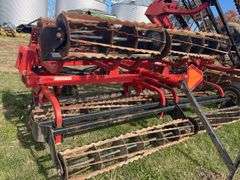 Unverferth Rolling Harrow 220, 26’ Wide, Good Spikes and Good Baskets, Tires in Pretty Good Condition only Slight Cracks, Nice Piece