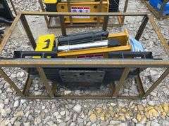 Unused AGT Skid Steer Hydraulic Breaker/Hammer, Model SSHH680, Working Weight, 900lbs, Working Flow 9.5-16 GPM, Impact Rate 400-700 BPM, Chisel Diameter 2.7”, Comes With 2 Chisels