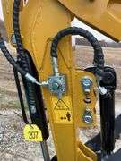 Unused AGT QK20R Mini Excavator, 23hp,16.8kw, Gas Engine with EPA, 17” Bucket With 3 Replaceable Teeth, 43” Blade,, 7” rubber tracks,