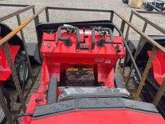 Unused AGT Industrial Crawler Loader, Model SDA-140T, 15 Hp Gas Engine, Quick Tach Material Bucket (43”) , Canopy needs to be Installed, Headlights, Hydraulic Hookups,