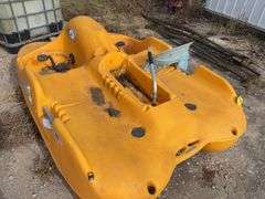 Water Bee Paddle Boat, 8’ Long X 5’ Wide, 1 seat Missing, Does Float,