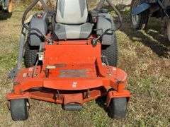 Husqvarna M-ZT 52, 52” Cut, Hydrostatic Drive, Kawasaki FS651V 22HP, Gas Engine, Tires Hold Air, Starts and Runs, 417.2 Engine Hours,