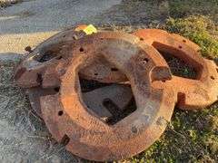 (5) IH Rear Wheel Weights, Part Number 6818 D