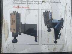 Unused AGT Hydraulic Hammer, Model PD680-PZ, 500-900 Blows Per Minute, 680ft lbs, 40-70 Working Flow Rate, 200mm Chisel Diameter, Universal Plate