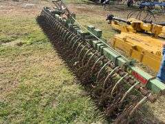 John Deere 400 Rotary Hoe, 20’ Wide, 3 Point , Missing 1 Hoe Wheel, Spoons Are Worn