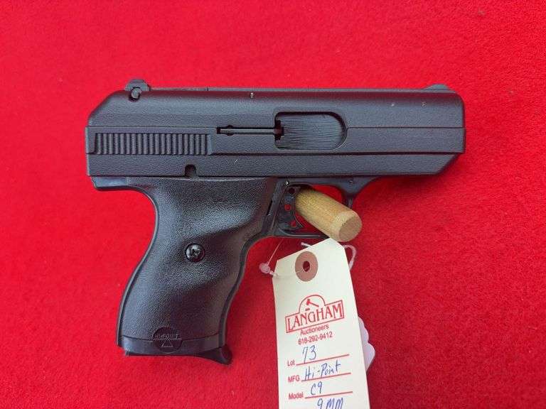 Hi-Point C9  9 MM (No Il Sales)
