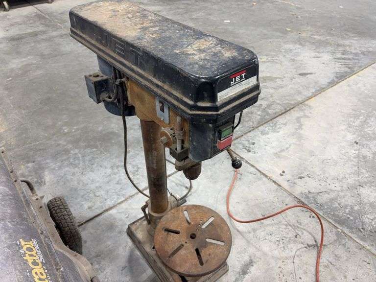 Jet Table top Drill Press, 1/2hp, 1 phase, 115 volt, 14” Swing, 5/8” capacity, Does Work,