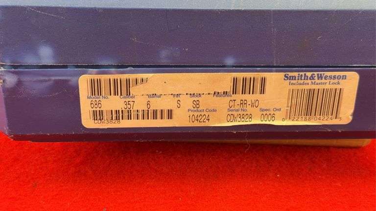 Smith & Wesson 686 .357 Mag