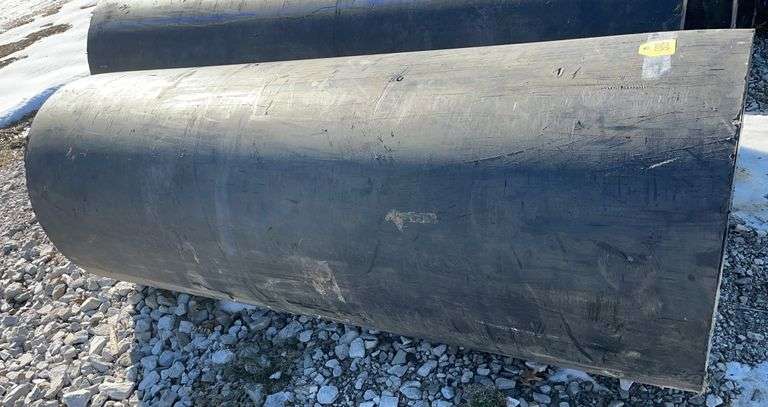 Plastic Fusion Pipe, 25”ID x 85” Long x 3” Thick