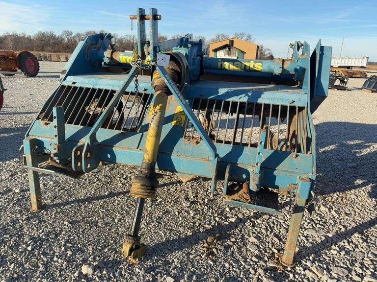 Imants 3 Point Spader, Deep Tillage Capability (14”), 540 PTO, Working Condition, 6’ Working Width