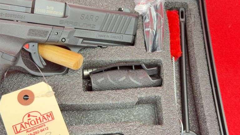 SAR USA SAR9 9mm Pistol NO ILLINOIS SALES