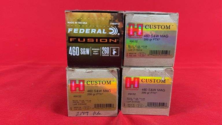 69 Rds+- 460 S&W Ammo