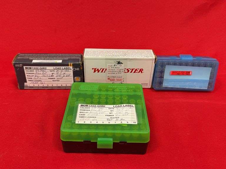 158 +/-    .44 Magnum Ammo Rounds