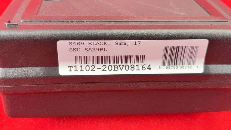 SAR USA SAR9 9mm Pistol NO ILLINOIS SALES