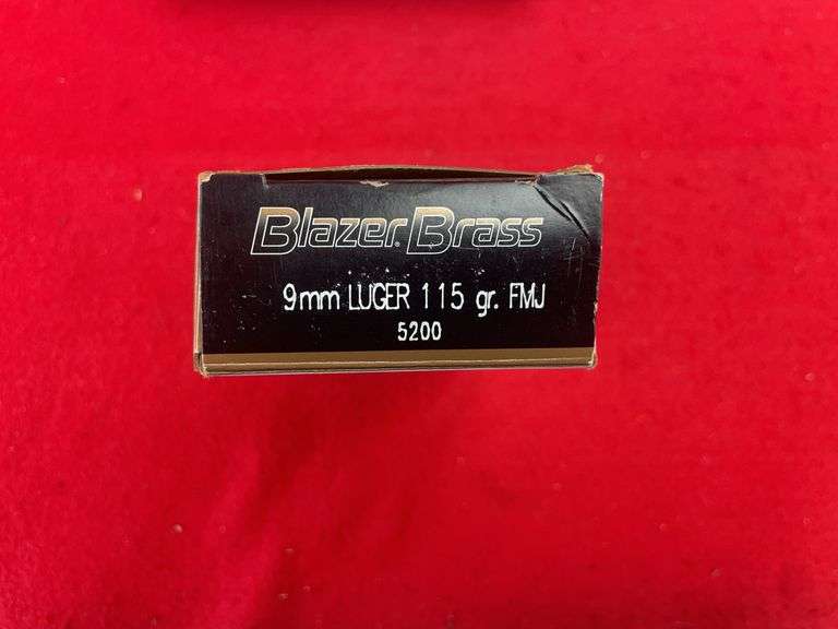 250+- Blazer  9 MM Ammo