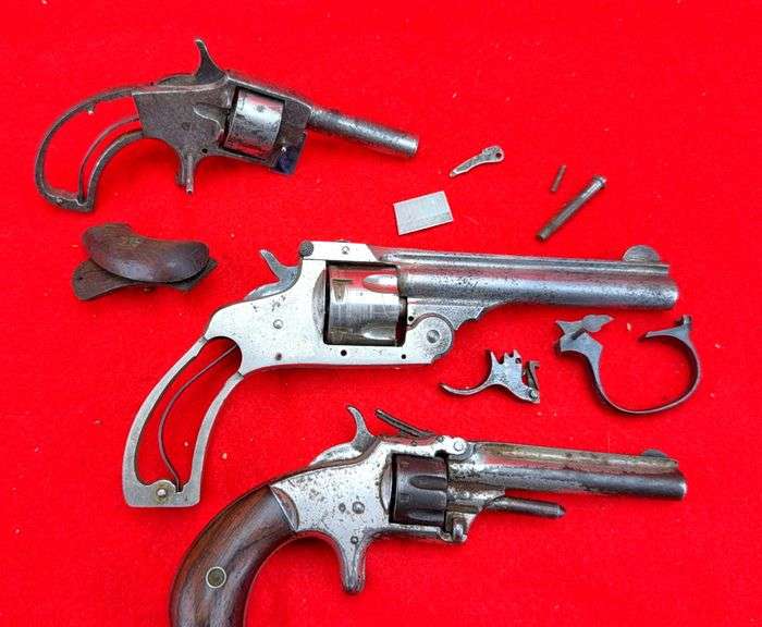 3 Parts Guns  Old Revolvers