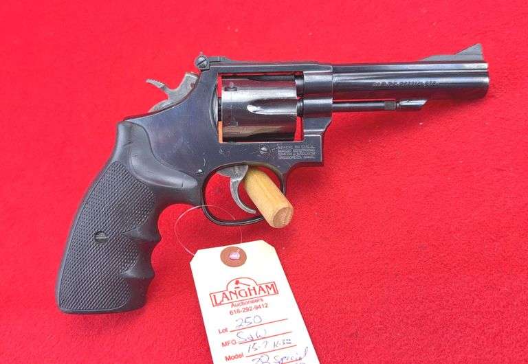 Smith & Wesson K-38 Combat Masterpiece 15-7 38 Special
