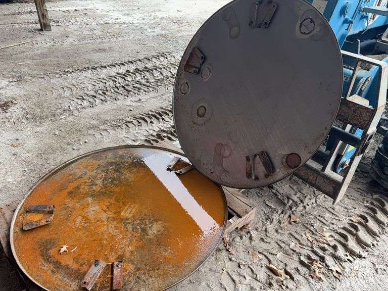 (2) 46” Troweling Machine Float Pans (pizza pan)