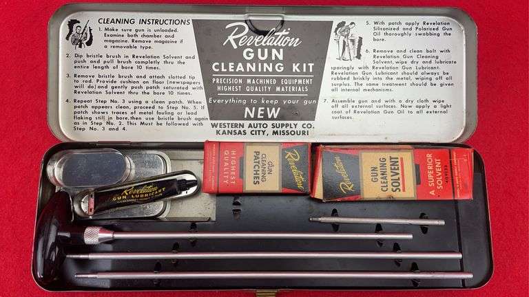 Vintage Gun Cleaning Kits
