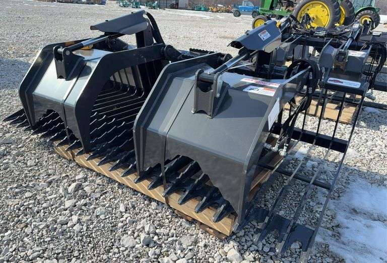 Stout Buckets Rock Grapple, Model HD78-3, AMERICAN MADE