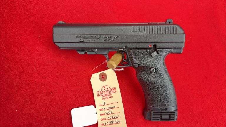 Hi-Point  Model JCP  .40 S&W Caliber NO IL SALES