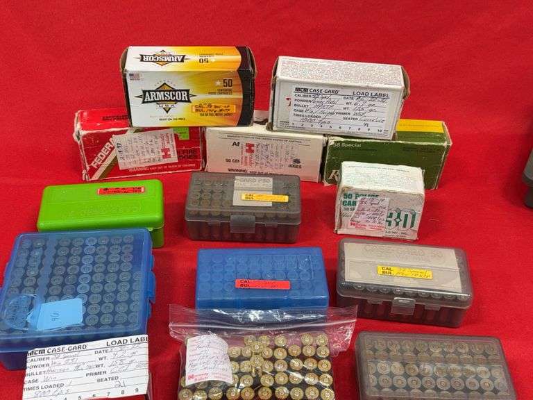 .38 Special Ammo  +/-  716 Rounds