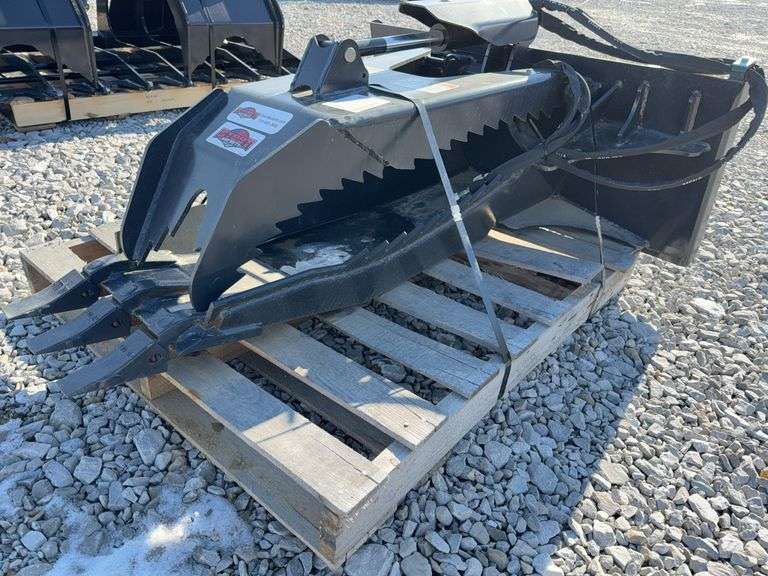 Stout Buckets Stump  Bucket, 4’ Long 15” Wide, With Grapple, AMERICAN MADE