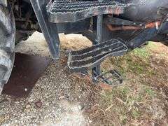 1999 Massey Ferguson 6280 4 WD w/ Loader MF1080 Loader 8’ wide Bucket and Pallet / Bale Forks, Loader Hydraulics Are Plumbed To Rear Remotes, Quick Attach, Serial # L142017, 122 Hp, Perkins Diesel Engine,Transmission 4 Gear Dyna Shift,Left Hand F/R,  Rear Tires are 18.4 R38 tires have cracks 40% Tread, Front Tires are 14.9 R28 tires have cracks 40% Tread, 4 Remotes, Quick Hitch, Cab in Fair Condition, Heat/AC, AM/FM Radio, 2274.5 verified Hours, Seat Fabric is Torn, Front Left Hood is Dented, Fuel Pump is Leaks Diesel Fuel when Running,