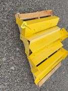 (5) End of Pallet Racking Corner Guards, 36” Tall