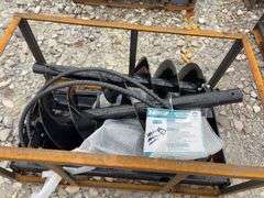 Unused AGT  Mower KIng Heavy Duty Skid Steer Auger w/ 3 Bits, 6”,12”, 14”,