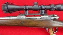 Sporterized Argentine 1909 Mauser .308