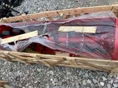 Unused TPM 3-Point Hitch Rotary Tiller 72”, Model TPM-TM180, 40-55HP Tractor, 3.2”-4.8” Depth, 36 Blades, 650Lbs, 540PTO, Adhustable Skid Skies, Powder Coated Finish