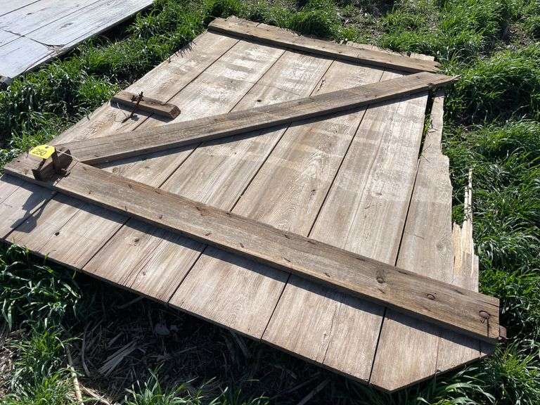 Wood Barn Door 87” tall x 58” wide, barn wood,