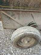 Grain-O-Vator 80 Bushel Feed/Seed Cart, 540 PTO Drive, Manual Spout Adjustment, One Tire Needs Patched.