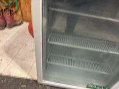 Livestock Medicine Refrigerator,Working Condition, Temperature Display, Light May Work Or May Not Work Depending On Mood. (4) Shelf, 23” W  31 1/2” H  23 1/2 D