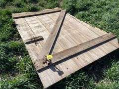 Wood Barn Door 87” tall x 58” wide, barn wood,