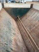 Grain-O-Vator 80 Bushel Feed/Seed Cart, 540 PTO Drive, Manual Spout Adjustment, One Tire Needs Patched.