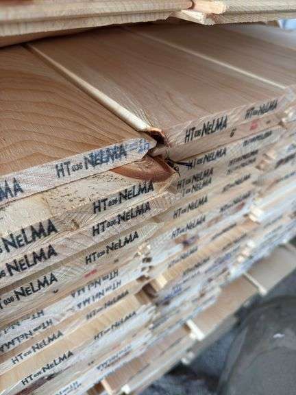 (120) 1”X8”X6’ Eastern White Pine T&G Cabin Grade, VGroove/V Groove