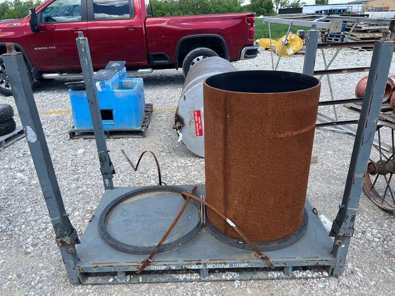 Drum Roller/Pallet, 68” Long x 37” Wide, Built Heavy