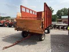 Kasten Silage Wagon, 14’ long x 7’ wide x 80” tall, 540 pto, auger unloading, auger dia is 16”, tires hold air, tread is in fair condition, open top,
