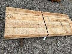 Fresh Sawn Red Oak White Oak and Hickory (14) 1”x9”x8’ and (14) 1”x10”x8’ Lumber