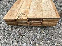 Fresh Sawn Red Oak White Oak and Hickory (14) 1”x9”x8’ and (14) 1”x10”x8’ Lumber
